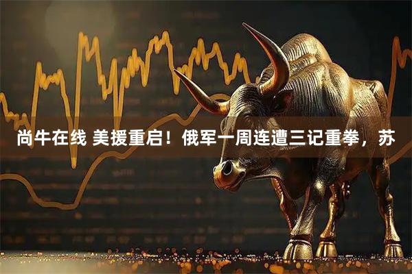 尚牛在线 美援重启！俄军一周连遭三记重拳，苏
