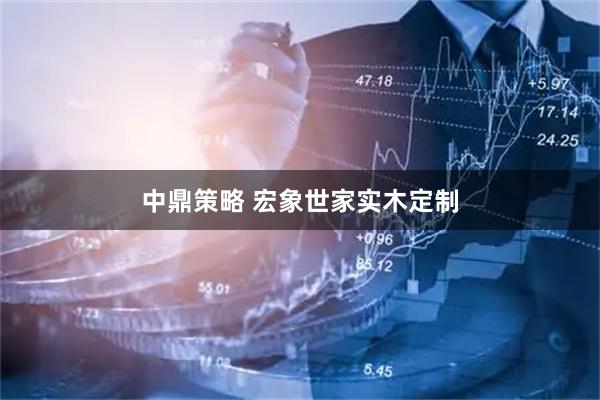 中鼎策略 宏象世家实木定制