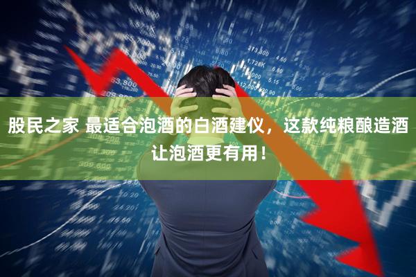 股民之家 最适合泡酒的白酒建仪，这款纯粮酿造酒让泡酒更有用！